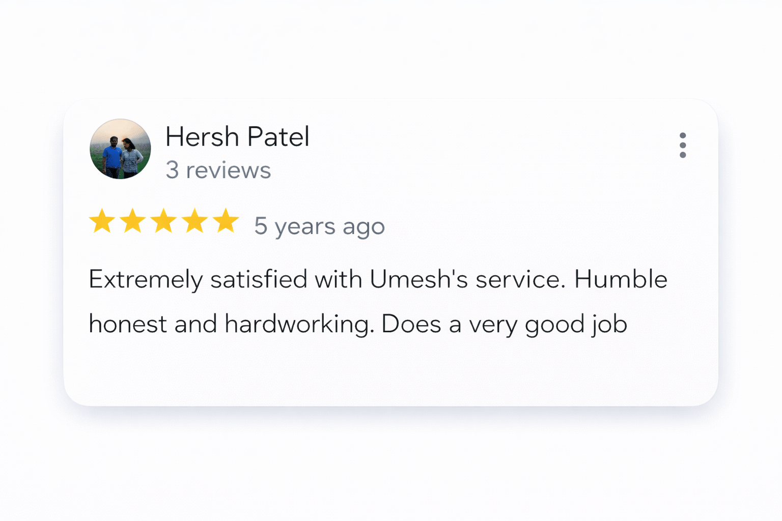 Customer Review